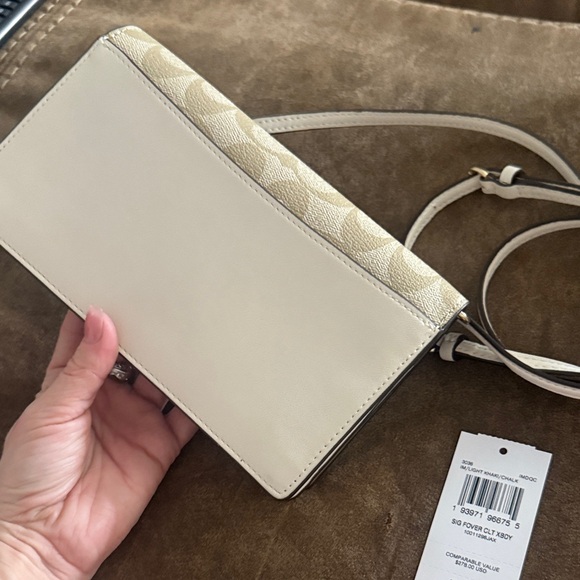 Coach Signature Foldover Clutch Crossbody - Picture 7 of 7